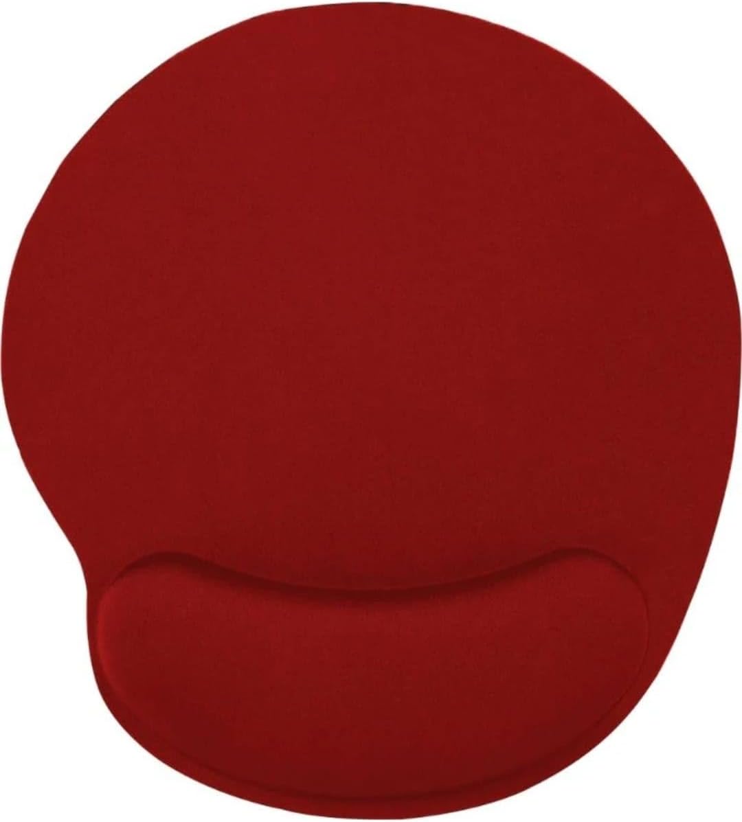 Bilek Destekli Jel Mouse Pad,Ergonomik Kaymaz Taban,Oyun ve Ofis için Fare Altlığı,Suya Dayanıklı (KIRMIZI)