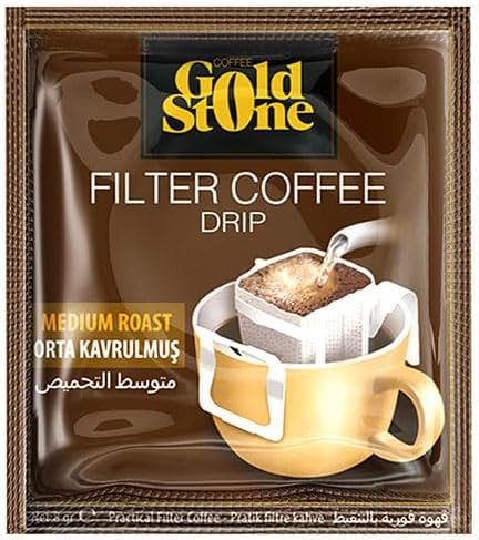Gold Stone Drip Filtre Kahve Orta Kavrulmuş 16 x 8 gr