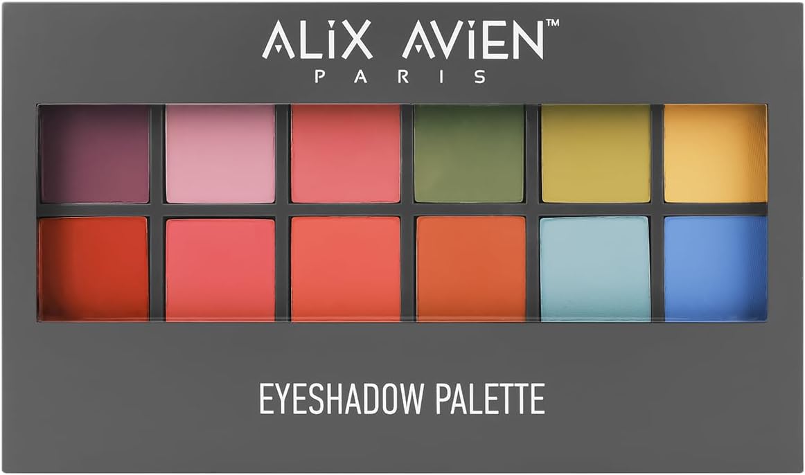 ALIX AVIEN 12 Li Far Paleti - Eyeshadow Palette 111 Tropical Bouquet 15,6 G