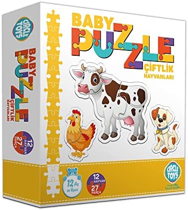 Toys Baby Puzzle Çiftlik Hayvanları