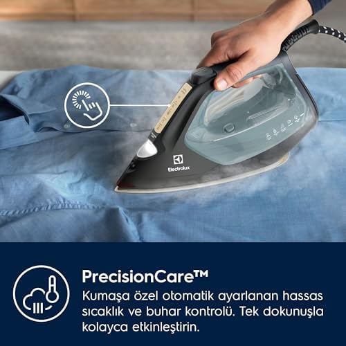 E8SI2-8OG Renew 800 Buharlı Ütü | PrecisionCare, 2800W, Çizilmez Ski 500 Taban, 370ml Hazne