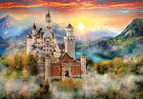 - 2000 Parça Yetişkin Puzzle - Neuschwanstein - 32559