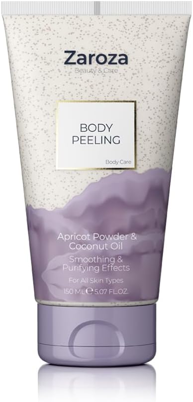 Zaroza Arındırıcı Vücut Peelingi Kayısı Çekirdeği Hindistan Cevizi Yağı 150 ml
