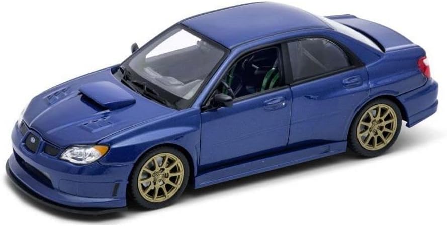 Welly Subaru Impreza Wrx Sti 1/24 Mavi Model Araba