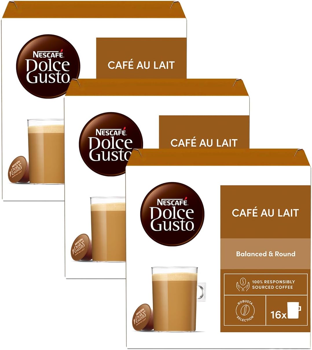 Nescafe Dolce Gusto Cafe Au Lait 48 Kapsül 160 Gr x 3