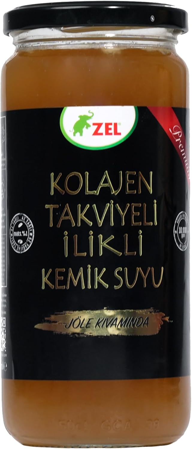 Zel Kolajen Takviyeli İlikli Kemik Suyu 480 ML
