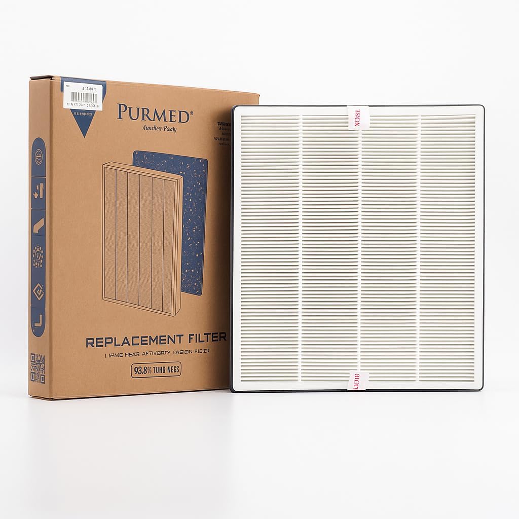 & Plus Uyumlu Filtre – HEPA + Aktif Karbon | 2 Aşamalı Hava Temizleyici Yedek Filtre |