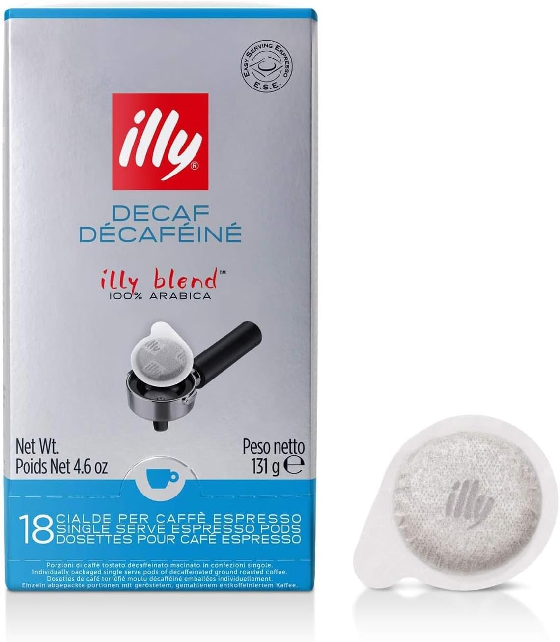 Illy Ese Pod Kahve Kafeinsiz X18 Tnk Kahve/Pod