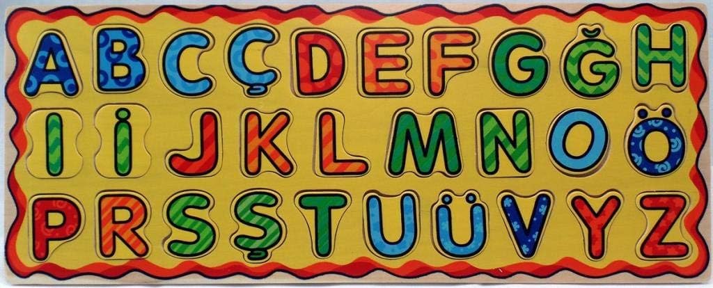 Tahta Bultak Harfler 30 Parça 2A