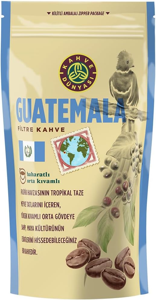 Kahve Dünyası Filtre Kahve Guatemala Kilitli 250 gr