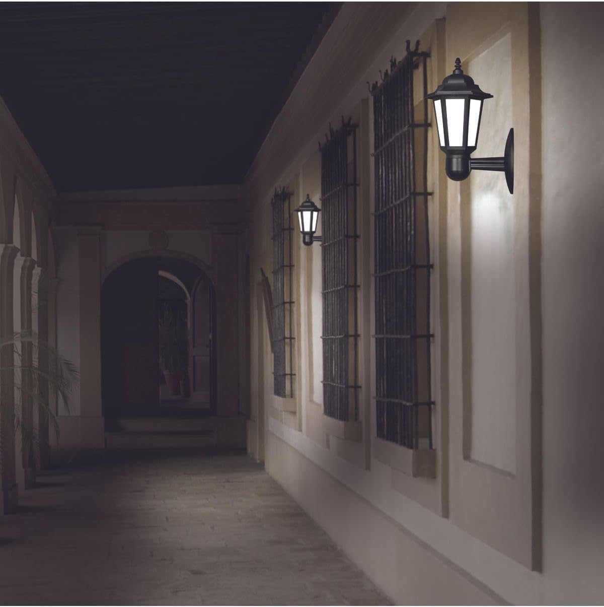 Zita Bahçe Aydınlatması Klas Aplik Bahçe Aydınlatma Dış Mekan Aplik Bahçe Lambası