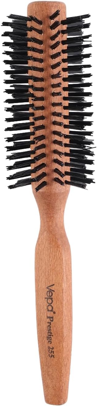 Vepa Prestige Saç Fırçası 255 - Ahşap, Isıya Dayanıklı, Rahat Açma, Lux Seri, Profeyonel Kullanım