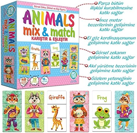 Toys Animals Mix & Match