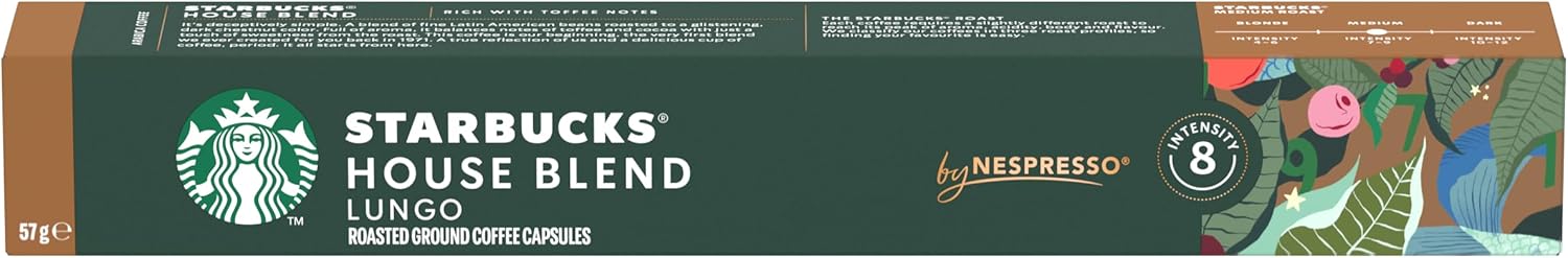 Starbucks By Nespresso House Blend Kapsül Kahve 1 X 10 Adet