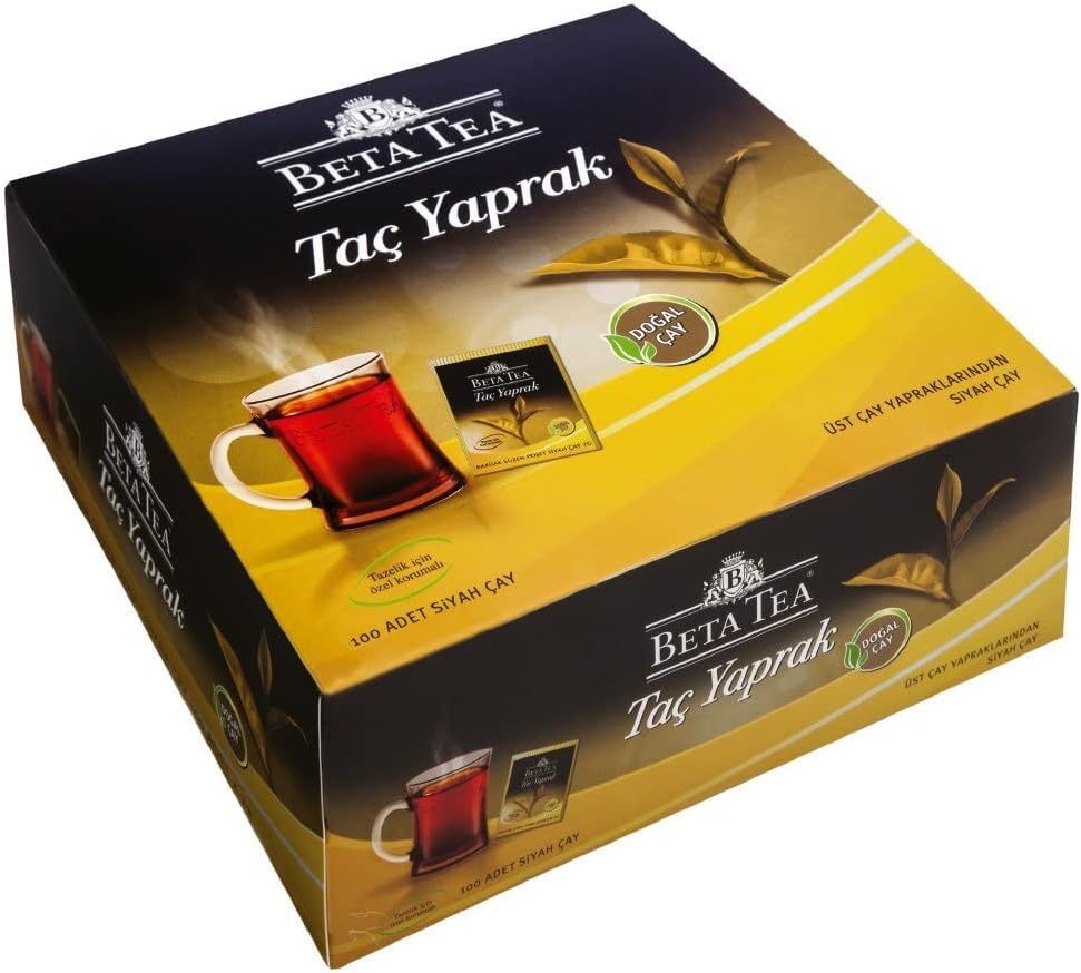 Beta Taç Yaprak Bardak Poşet Çay 100x2 gr