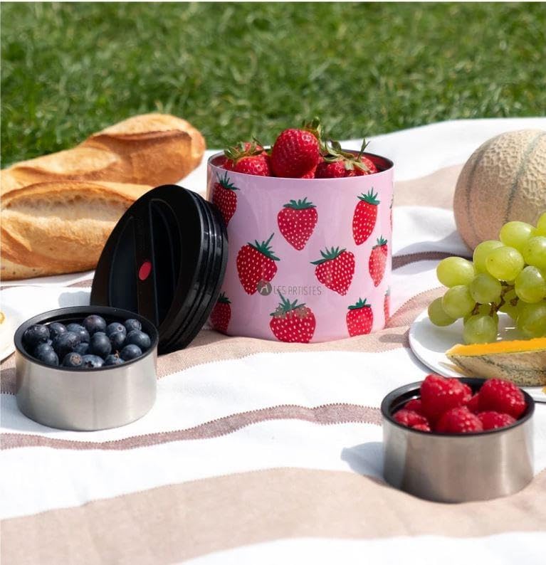 Les Artistes Paris Isı Yalıtımlı Çelik Yemek Termosu 700ML Beach