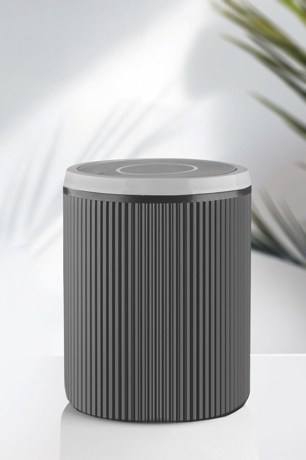 Banyo Mutfak Çöp Kovası 6 Litre Gri 3372