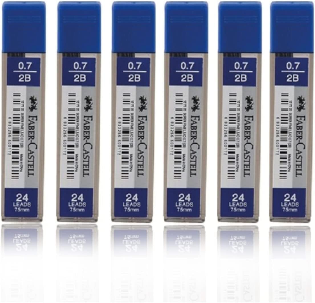 Castell 6 Tüp 75mm 2b 0.7 Kalem Ucu