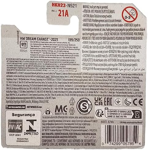 - ´68 Corvette - Gas Monkey Garage - HW Garage 5/5 - HKH23 - Short Card - Metallic - Mattel 2023