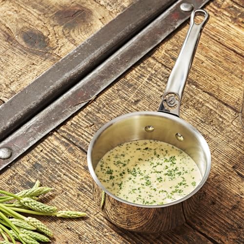 DE BUYER 3410.16 saplı tencere, paslanmaz çelik, gümüş, 27,9 X 20,1 X 10,9 cm