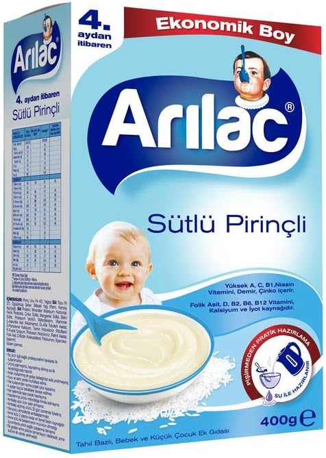 Arılac Instant Ek Gıda Sütlü Pirinçli 400 G