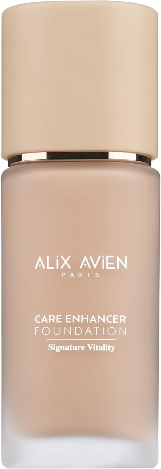 Alix Avien Kırışıklık Karşıtı Nemlendirici SPF30 Parlak Bitişli Fondöten Care Enhancer 812 Soft Peach