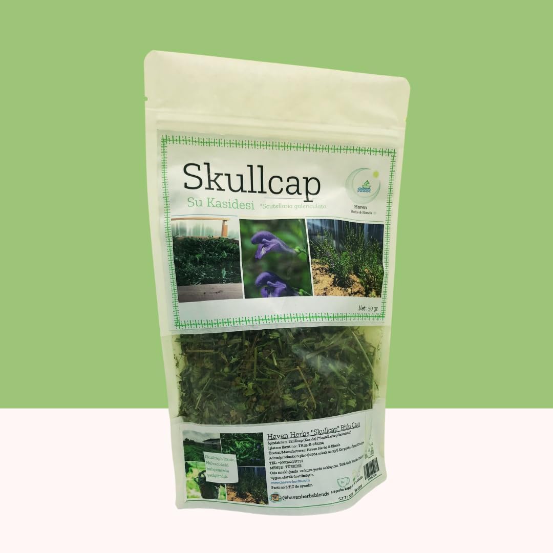 Skullcap (Su Kasidesi) 50 gr | Scutellaria x galericulata | Bahçeden | Haven Herbs & Blends