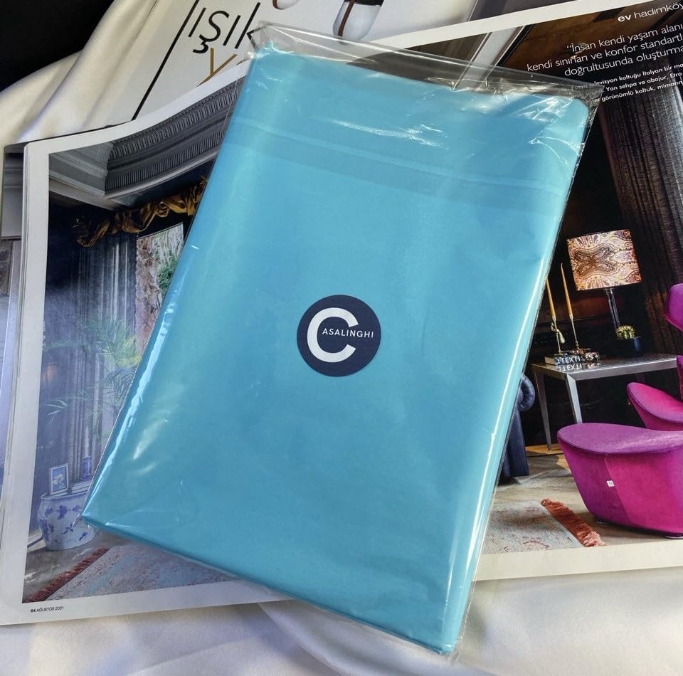 Mavi Pelür Kağıdı Blue Tissue Velina 50x70 CM (Mavi) 5 Adet