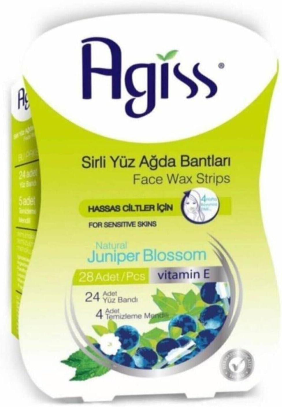Agiss Sir Yüz Ağda Bandı Hassas 28 Adet