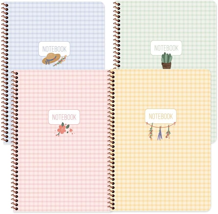 16,5x22,5 80 Yaprak Çizgili Karton Kapak Spiral Defter