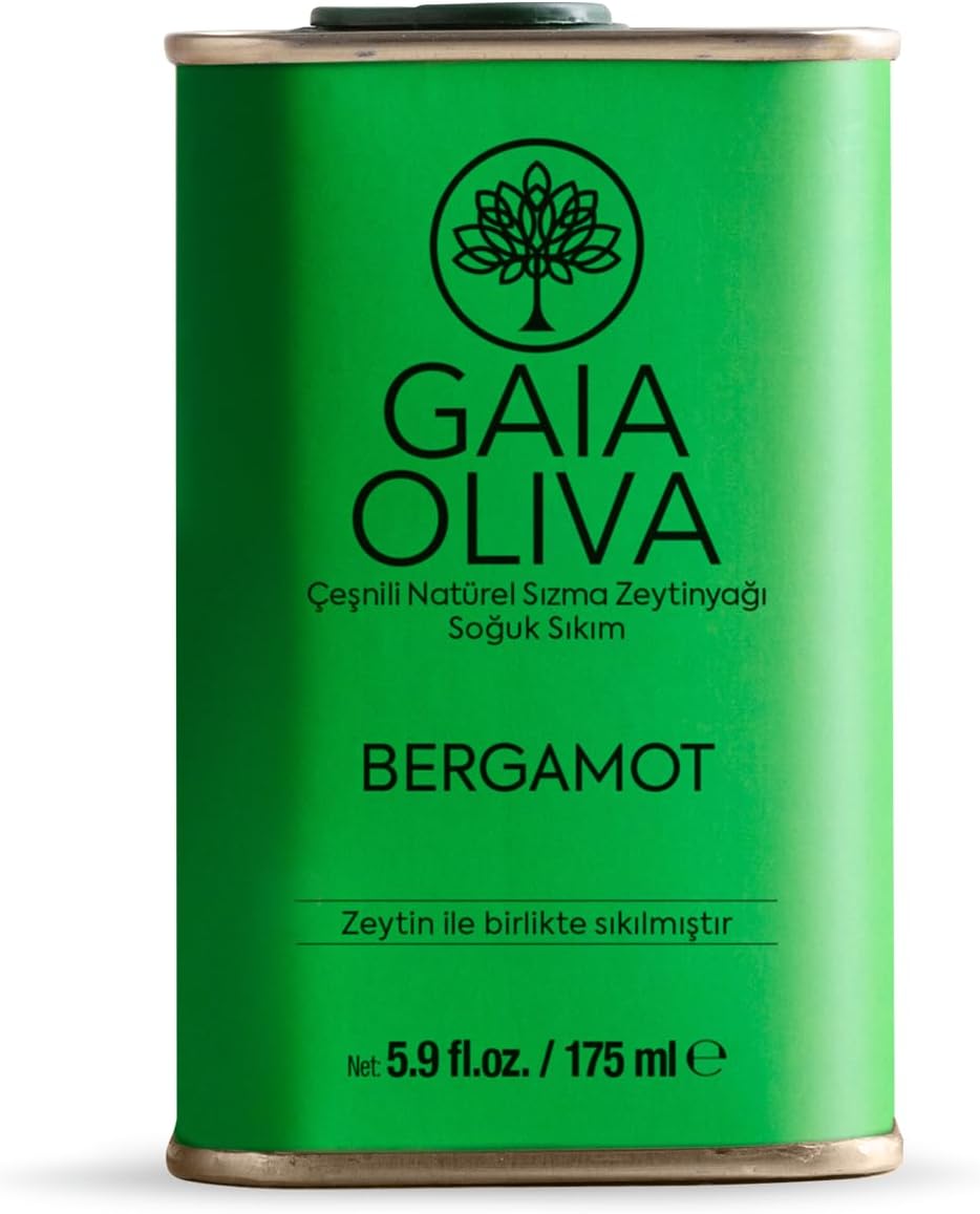 Bergamot Çeşnili 175 ml Natürel Sızma Zeytinyağı (YENİ HASAT)