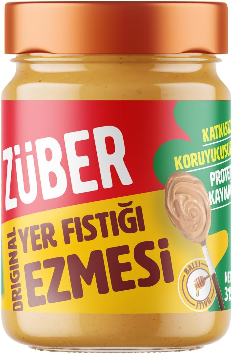 Züber Original Fıstık Ezmesi 315g