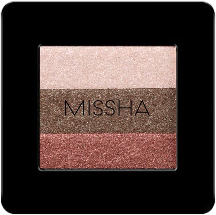 MISSHA Yumuşak Dokulu, Dökülme Yapmayan 3 Renkli Göz Farı Triple Shadow No.20 (Vintage Coin)