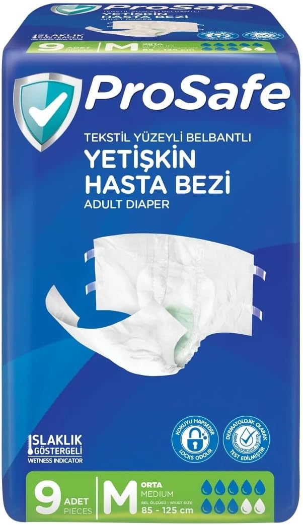 Canbebe Prosafe AIO TBS Medium N1 9x6 Orta Boy Hasta Bezi