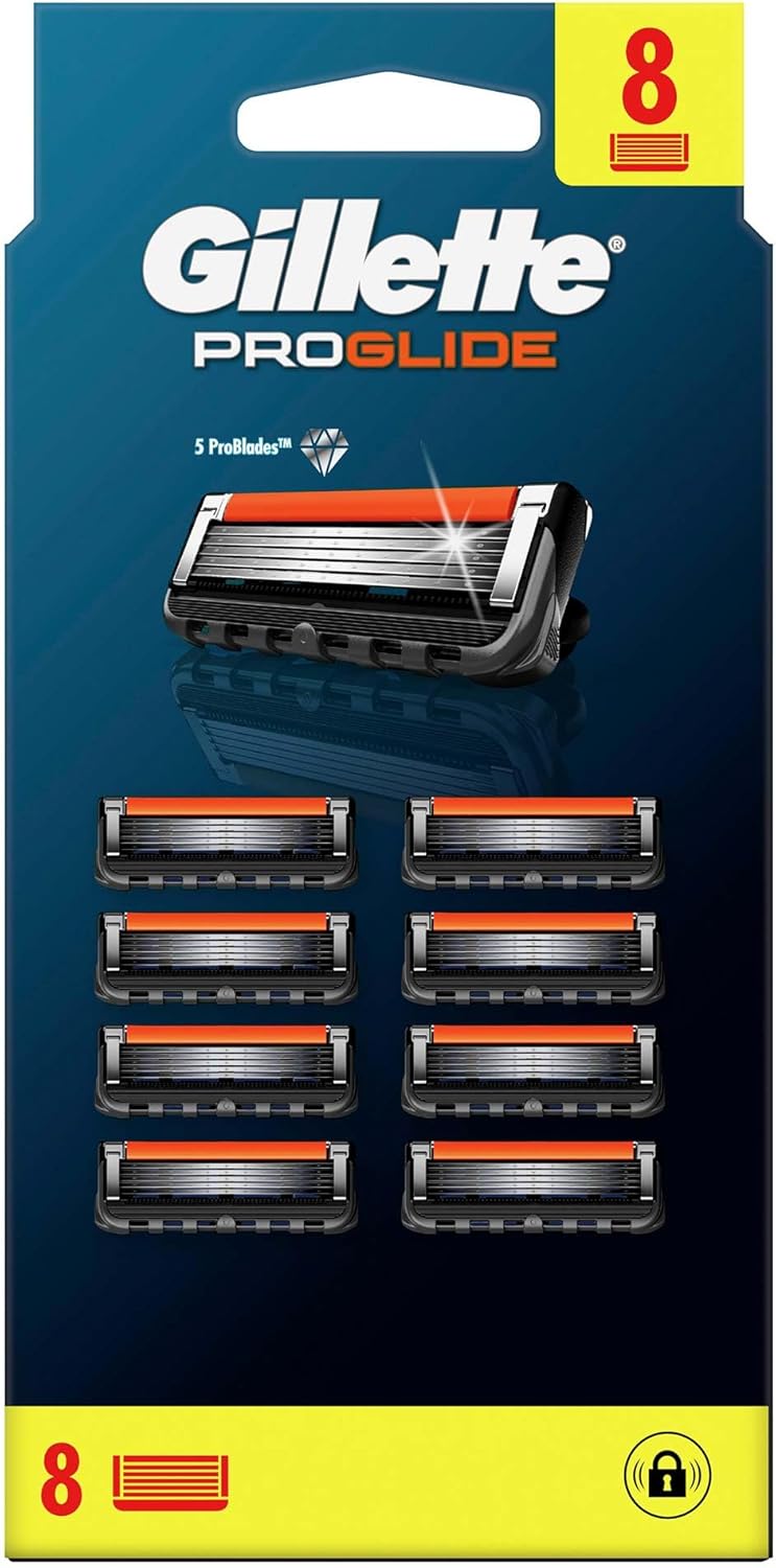 Gillette Fusion Proglide Yedek Erkek Tıraş Bıçağı 8'li