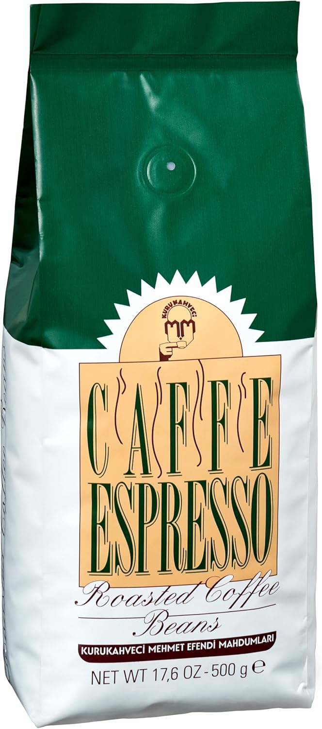Kurukahveci Mehmet Efendi Caffe Espresso 500 gr Çekirdek Kahve