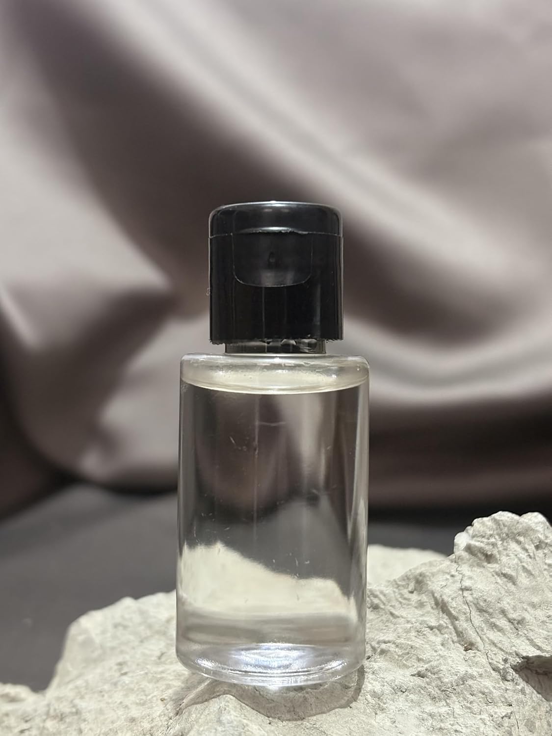 100 Adet 30 ML Boş Plastik Şişe OM80 Siyah Kapak