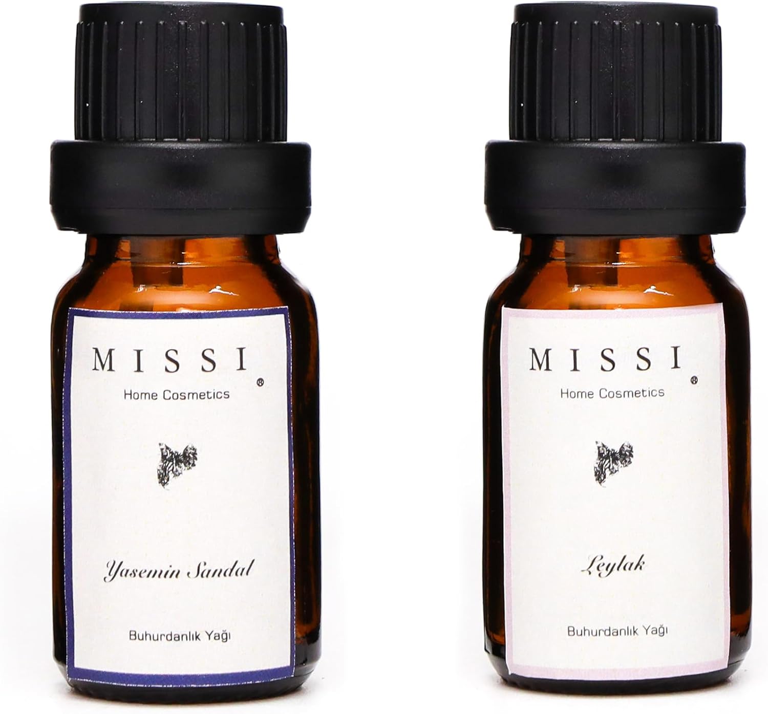 2'li Yasemin Sandal & Leylak Buhurdanlık Esansı/Yağı