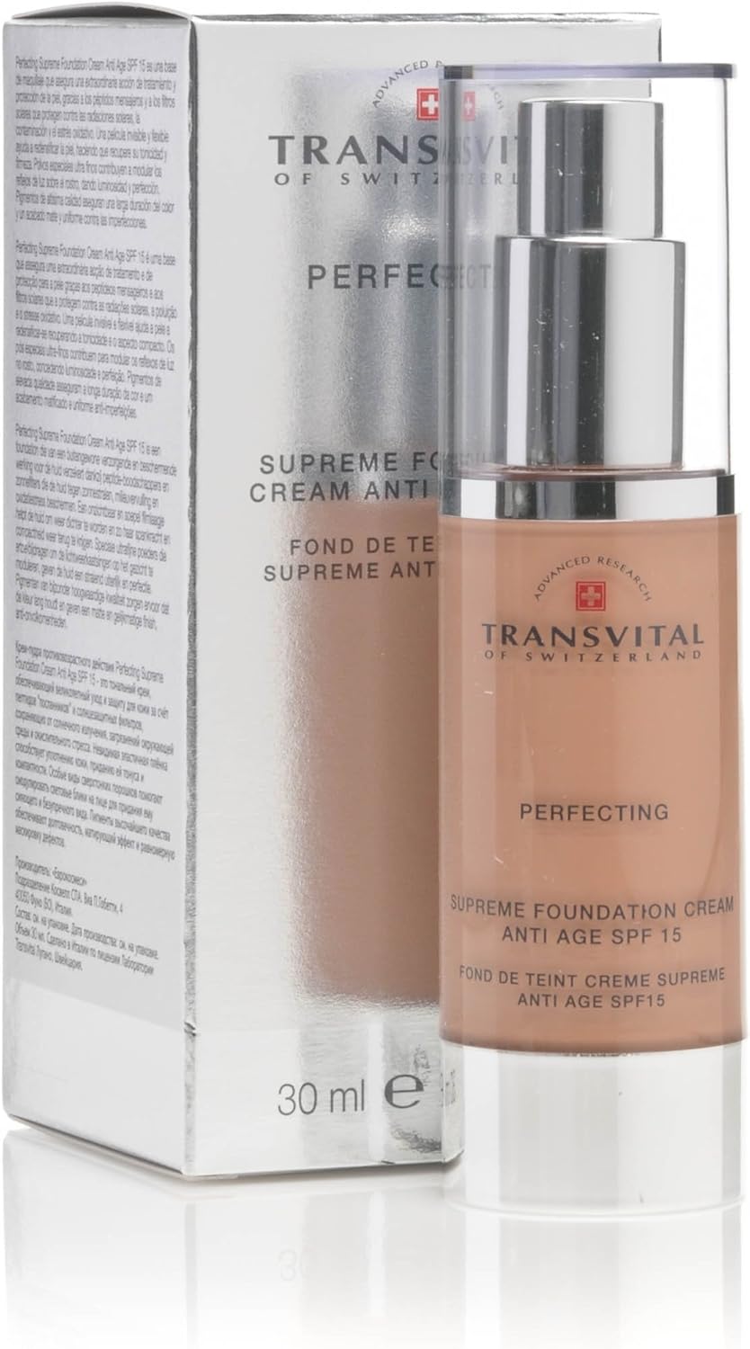 TRANSVITAL Fondöten Perfectıng Cream Anti Age Spf15 Nat Bronze 30Ml