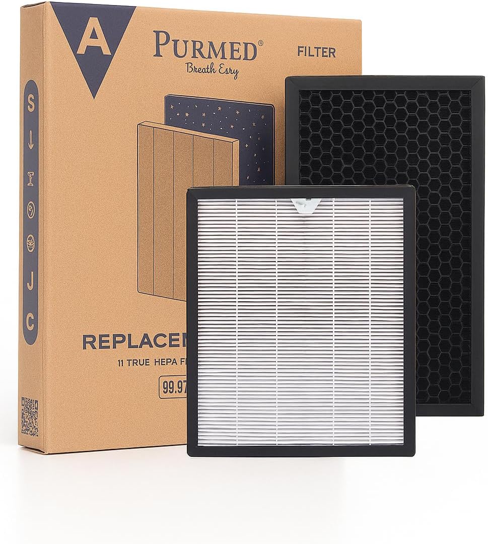 100S Uyumlu HEPA + Karbon Filtre | Yüksek Verimli 3 Katmanlı Yedek Filtre