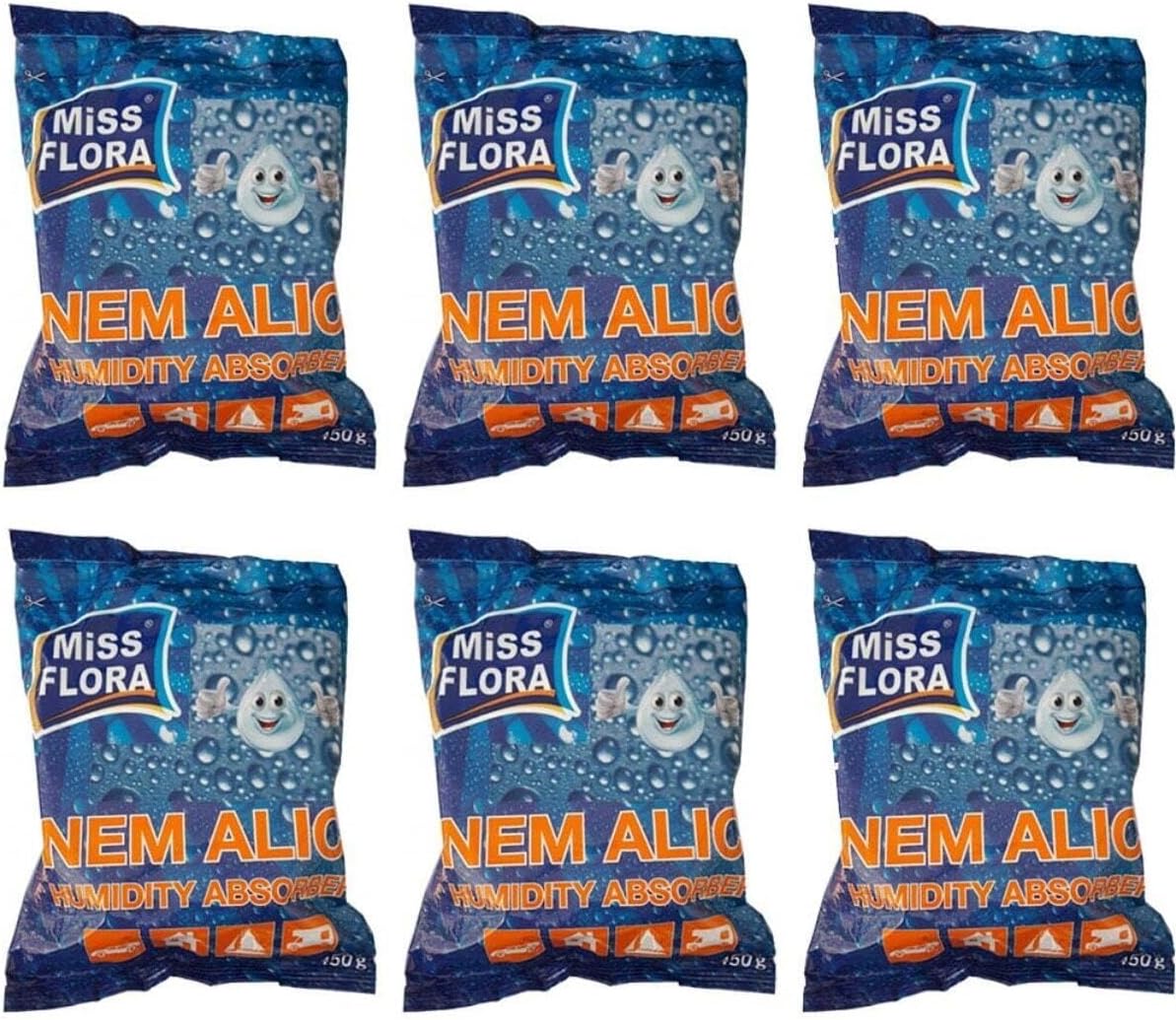 Flora Nem Alıcı Yedek 450 Gr 6 Adet