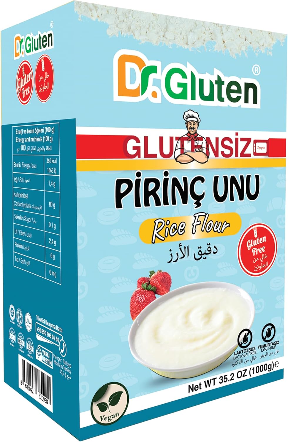 Dr. Gluten Glutensiz Pirinç Unu