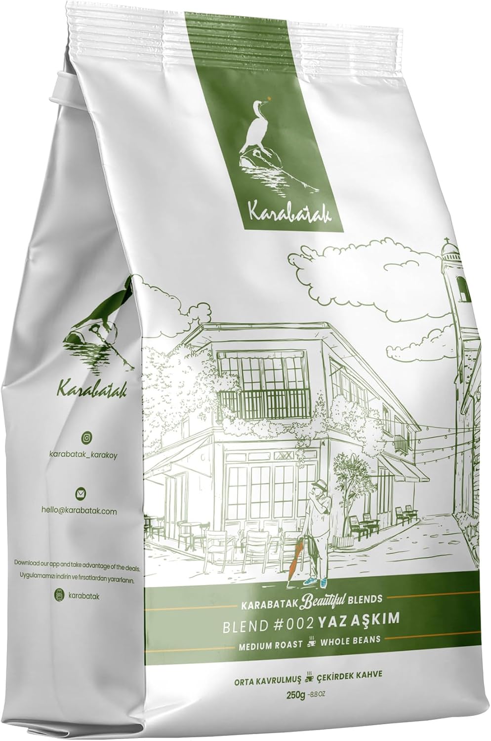 Karabatak Beautiful Blends Yaz Aşkım Çekirdek Kahve 250 g