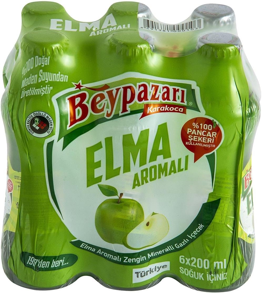 Beypazarı Elmalı Maden Suyu (6x200ml)