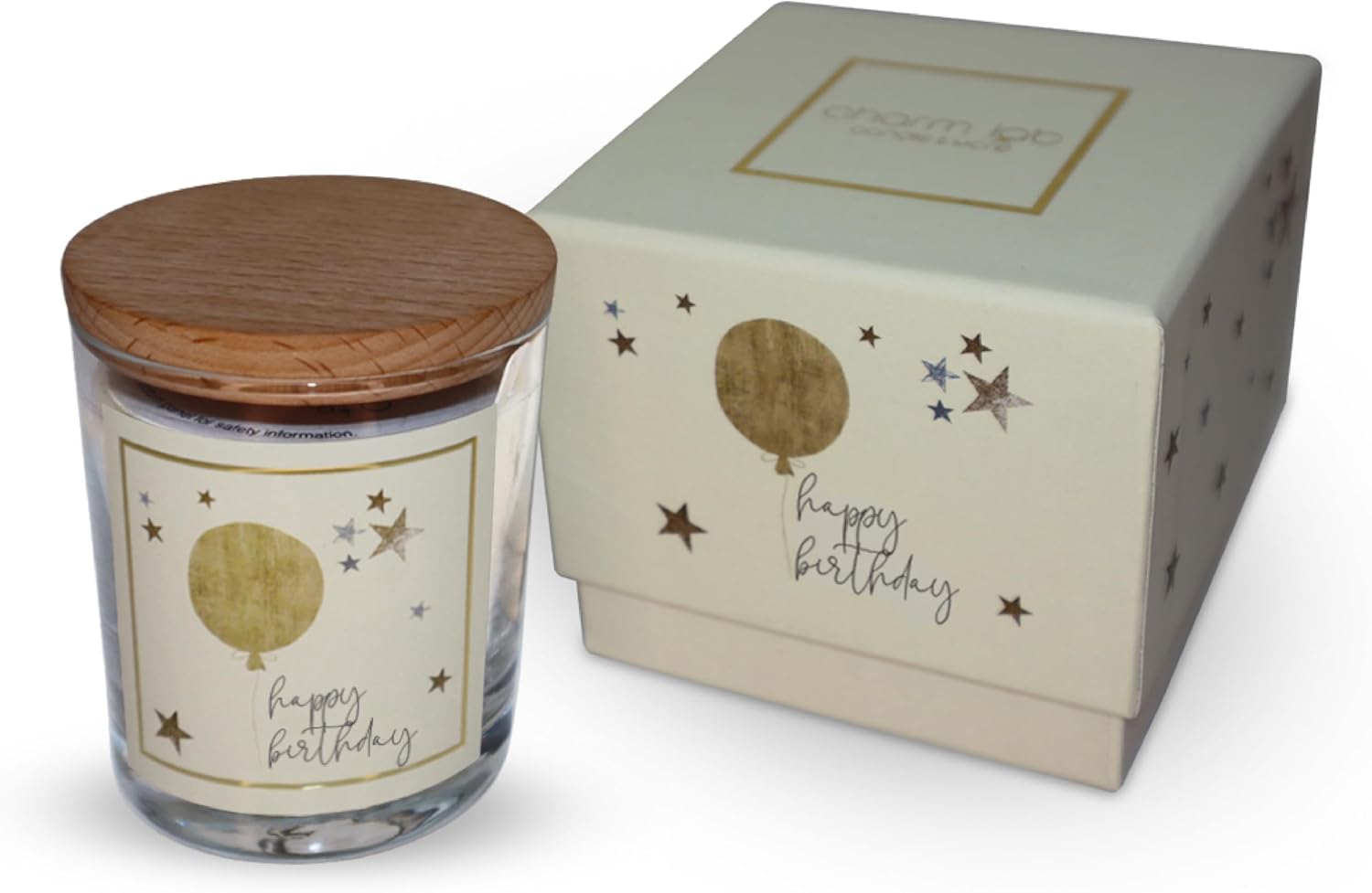 – Doğum Günü Hediyesi, Ahşap ve Baharatlı Sandal Ağacı Kokulu, Doğal Biyo Balmum, 135 gr Kokulu Mum, 40 Saat Yanma Süresi, Kadın, Erkek, Anne, Baba, Arkadaş için Şık Hediye