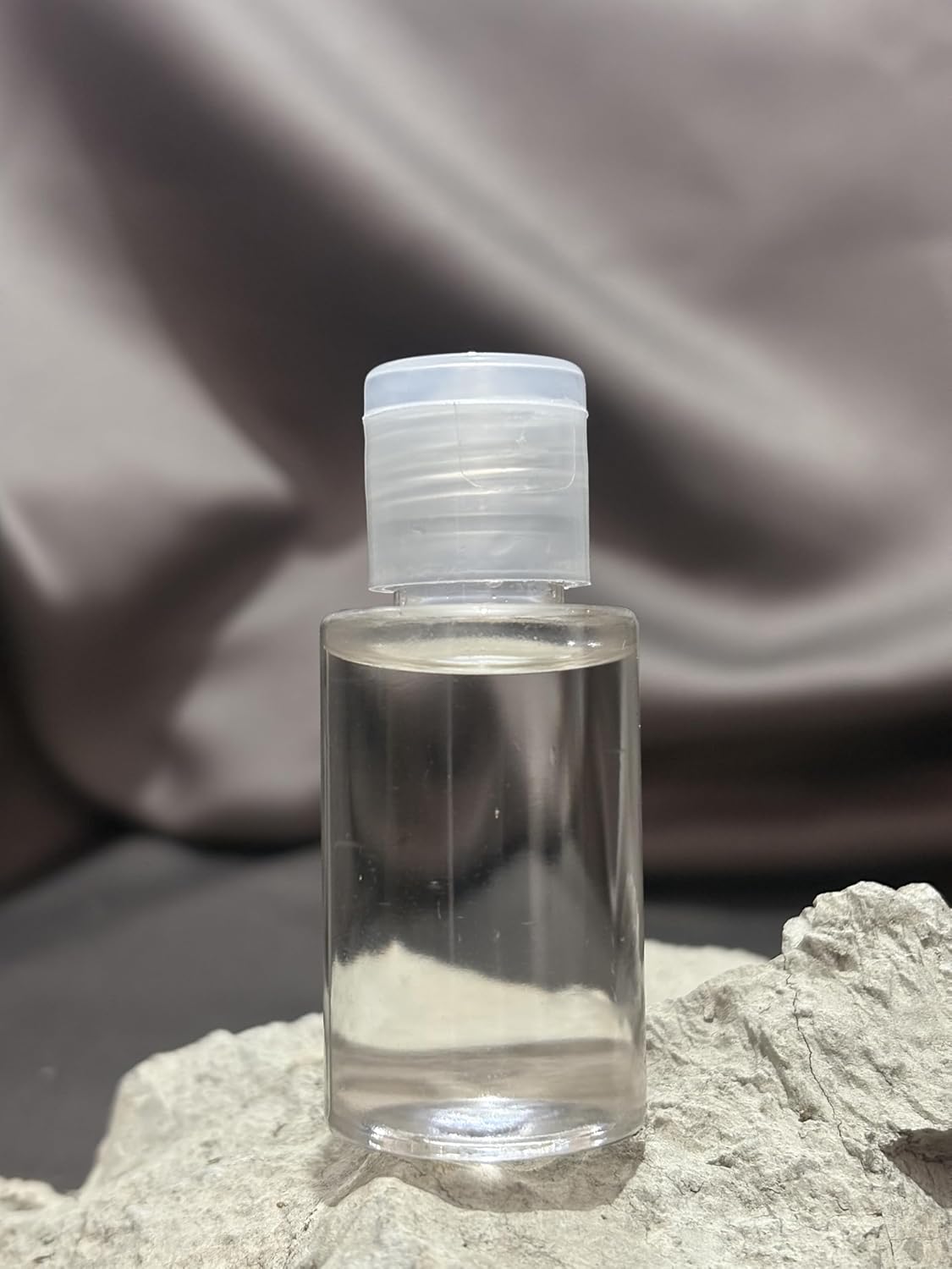 100 Adet 30 ML Boş Plastik Şişe OM80 Şeffaf Kapak