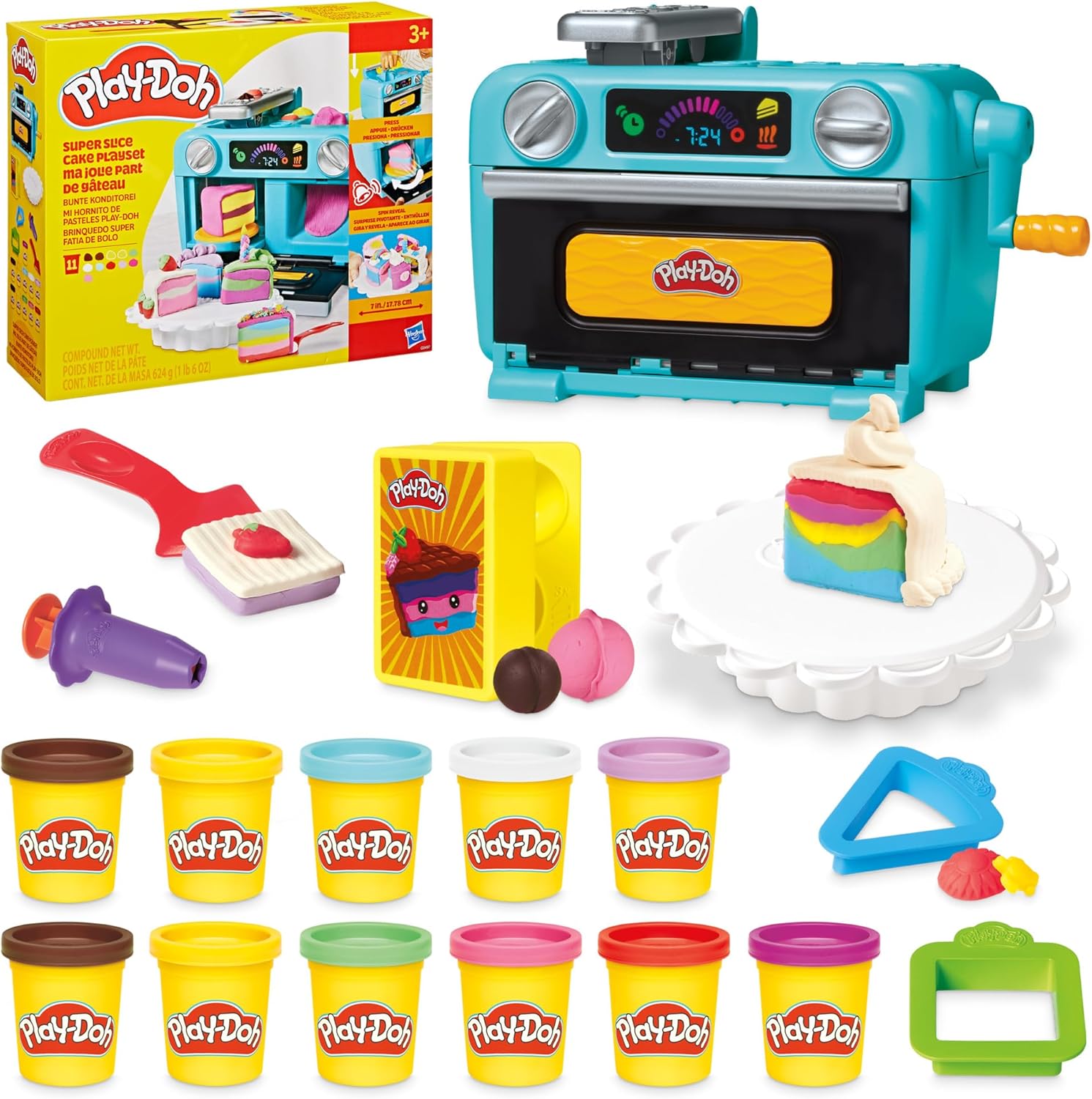 Play-Doh Süper Dilimli Pasta Oyun Seti