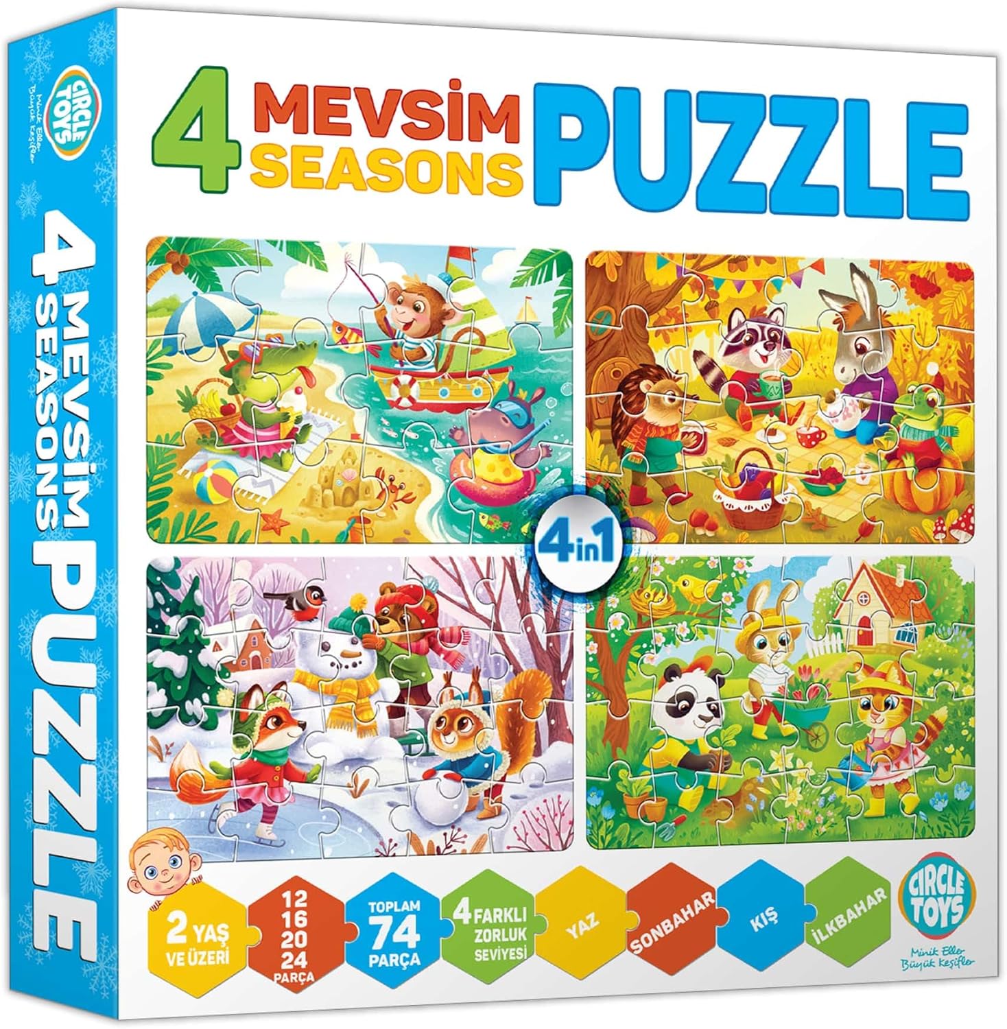 Toys 4 Mevsim Puzzle