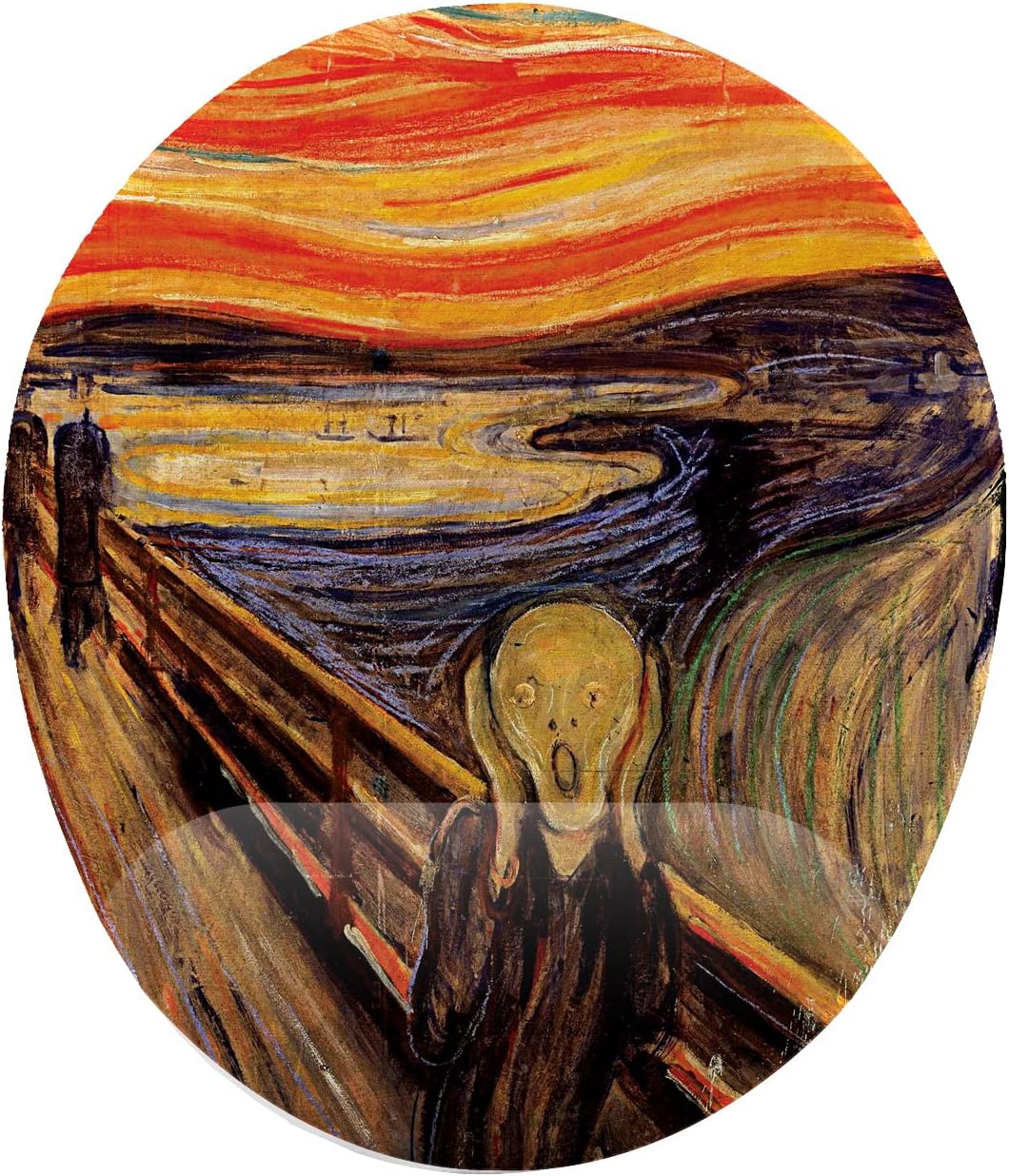 Çığlık Scream Bilek Destekli Mouse Pad