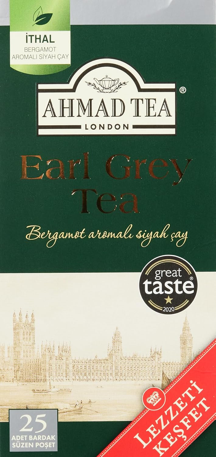 AHMAD TEA EARL GREY BARDAK POŞET ÇAY 25'Lİ